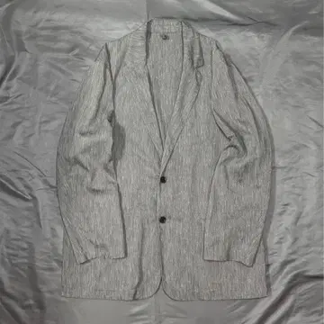 컨팩트 린넨 화지 자켓