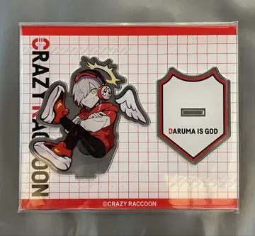 CRAZY RACCOON 달마이즈고트 아크릴 스탠드