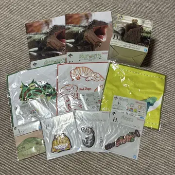 제일복권 파충류&양서류 D상 F상 G상 H상 I상 10개 세트