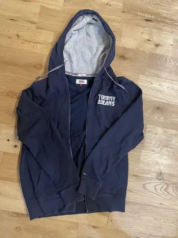 TOMMY JEANS 네이비 후드티 S