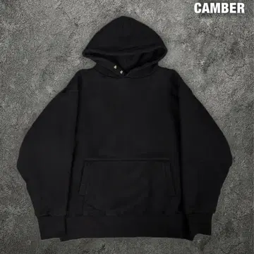 CAMBER 더블 페이스 스냅 버튼 맨투맨 후드티 캠버
