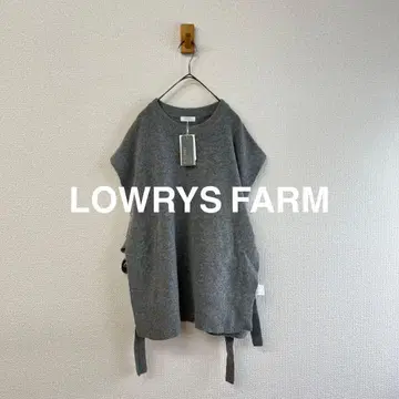 [ 새상품 ] LOWRYS FARM 이탈리아 S 슬릿 베스트 K190