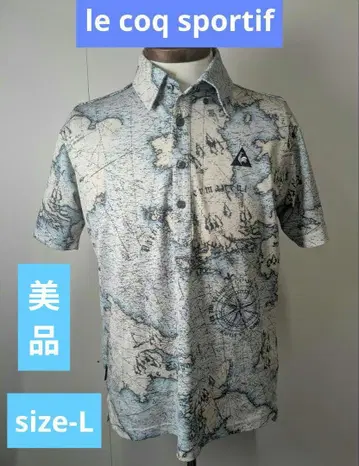 골프웨어 르꼬끄 스포르티브 도안 반팔 피케 셔츠 SIZEL