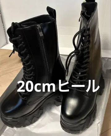 통굽 부츠 통굽 신발 키높이 부츠 20cm 힐 여성용