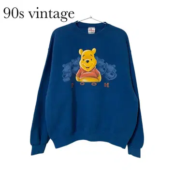 90s USA제 Disney Store 푸우 트레이닝복 L 상당