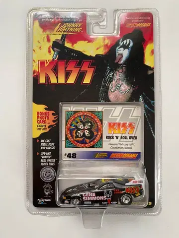 새상품 1/64 KISS 퍼니카 한정판 모델/조니 라이트닝