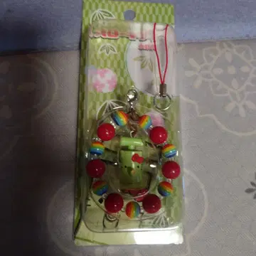 헬로키티 스트랩 컬러풀 비즈 포함