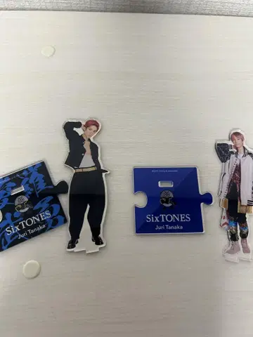 SixTONES 다나카 쥬리 아크릴 스탠드 2개 세트