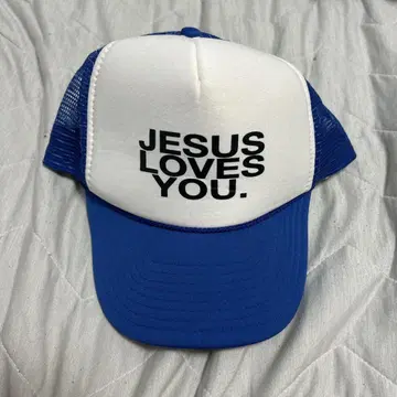 JESUS LOVES YOU. 메쉬 캡