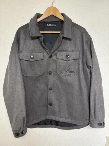 Kappa 그레이 셔츠 자켓