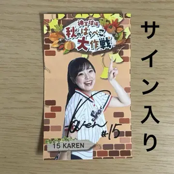 15 KAREN 사인 포함 스티커 야쿠르트 Passion