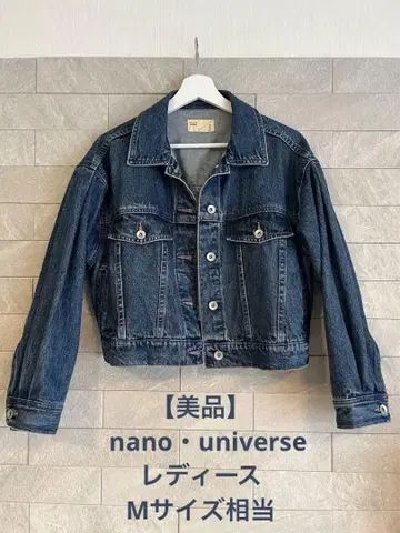 [ 새상품급 ] nano universe 데님 자켓 G 우먼