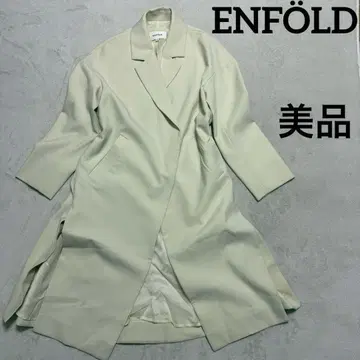 새상품급 엔폴드 롱 코트 베이지 38(M)