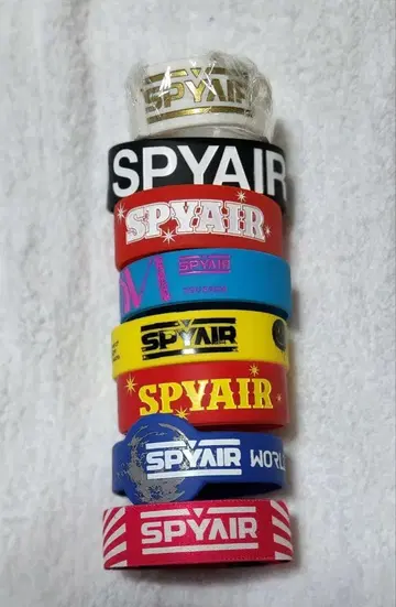 SPYAIR 러버 밴드 8세트