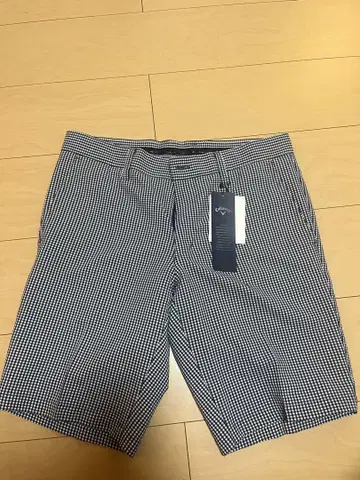 캘러웨이 체크 무늬 골프 팬츠 M