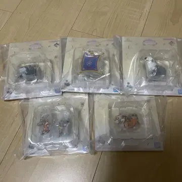 제일복권 디즈니 프린세스 미니 피규어 참 전 5종 컴프 세트