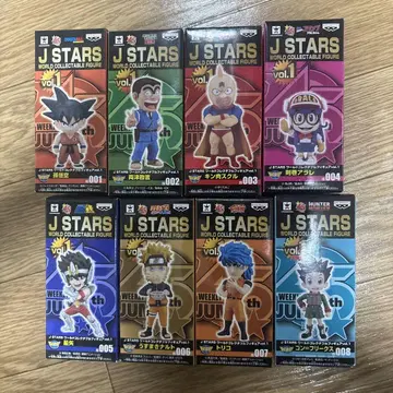 J STARS 월드 컬렉션 vol.1 미사용 미개봉 8체 세트