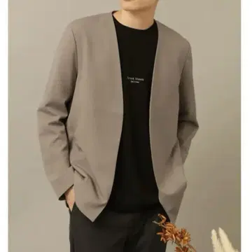 프랑스제 CARREMAN 노카라 자켓