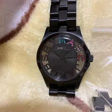 MARC BY MARC JACOBS 블랙 손목시계