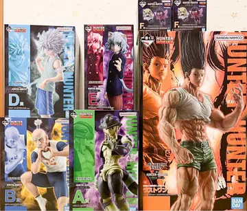 제일복권 HUNTER x HUNTER 피규어 묶음 판매 7체 세트