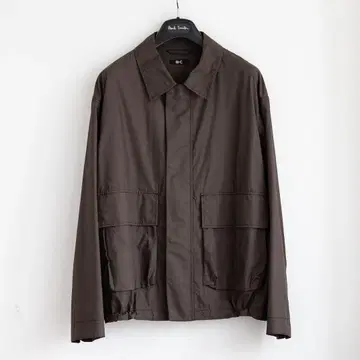 유니클로 UNIQLO C 25SS 코튼 블루종 D 브라운 L