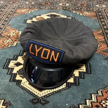 레어 vintage 진품 LYON 자수 모자