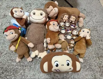 호기심 많은 죠지 봉제 인형 세트