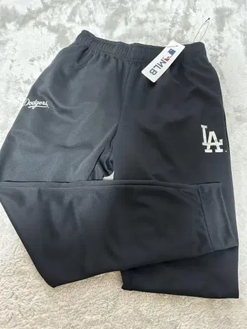 MLB 로스앤젤레스 다저스 조거 팬츠 XL 블랙 미사용 새상품