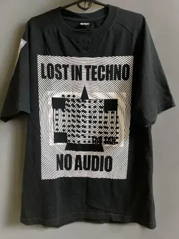 USED TAR LOST IN TECHNO S/S 셔츠 L