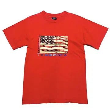 00s 90s American Flag Logo t shirt