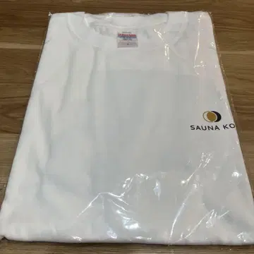SAUNA 광 화이트 T셔츠
