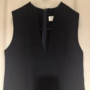MameKurogouchi MM19AW-DR056 네이비 오버롤 스커트