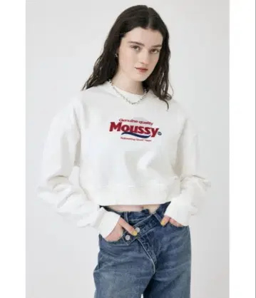 MOUSSY PRODUCT LOGO 풀오버