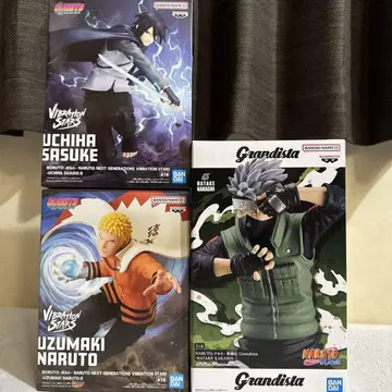 NARUTO 피규어 3점 묶음 판매 세트