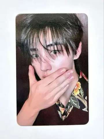 ENHYPEN kpopmerch 사우체 성훈 트레이딩 카드