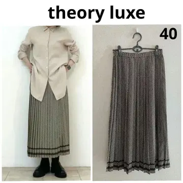 theory luxe Geo Panel Print Nelly 40