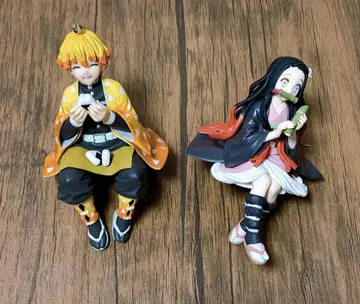 귀멸의 칼날 프리미엄 쵸코노세 피규어 아가츠마 젠이츠 카마도 네즈코 세트