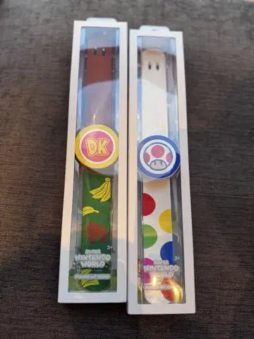 2개 세트 슈퍼 닌텐도 월드 파워업 밴딩