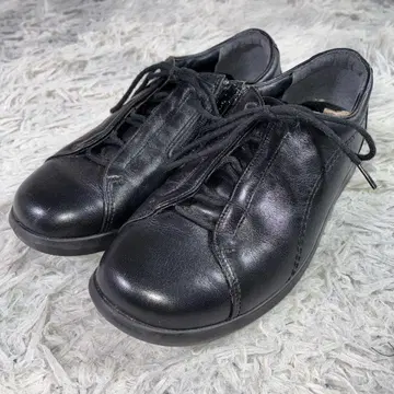 ACHILLES SORBO 가죽 신발 올 블랙 23