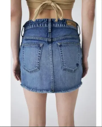 moussy 데님 스커트