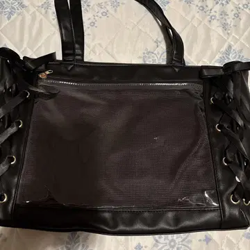 WEGO 이타백 레이스업 토트백 S 사이즈