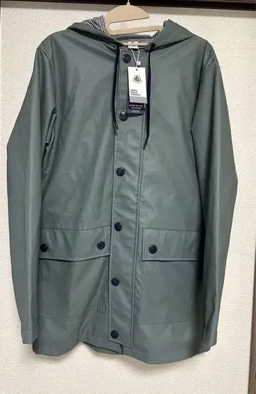 쁘띠바토 PETIT BATEAU 요트 후드티 S 카키