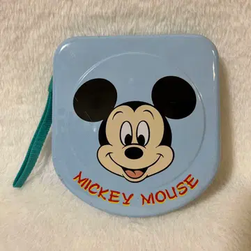 진품 미키마우스 미니 마우스 캔 케이스 CD 케이스 1
