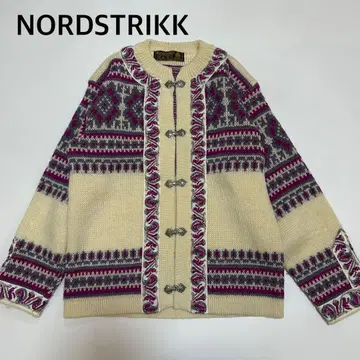 NORDSTRIKK 티롤리안 가디건 노르딕 무늬 노르웨이산