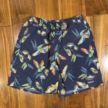 Patagonia 배기즈 롱 S 꽃새 패턴
