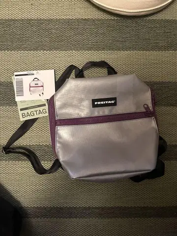 FREITAG 실버 백팩 F44