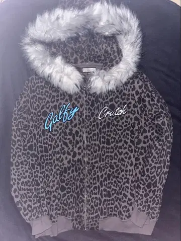 갈피 모든 걸스들을 위한 레오파드 무늬 파카