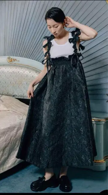 Bibiy MIMI RIBBON SKIRT 리본 원피스
