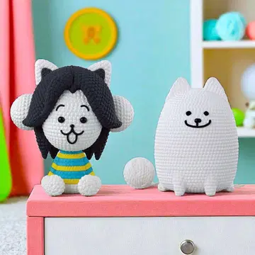 UNDERTALE 피규어 아미코토 테미 우자이이누 미개봉 새상품
