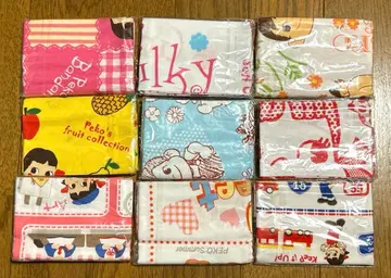 가격 인하 [미개봉 새상품] 페코짱 반다나샵 9장 세트